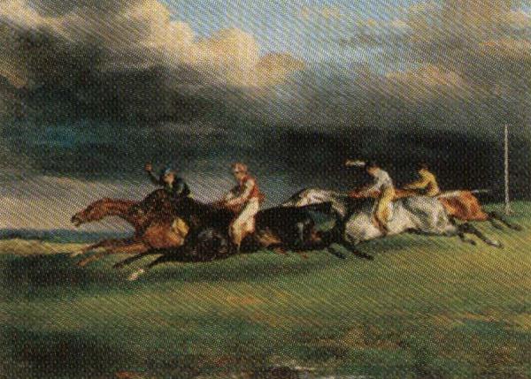 Theodore Gericault Epsom Derby china oil painting image